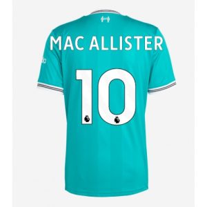 Futbalový dres Liverpool Alexis Mac Allister #10 2025-26 Tretina
