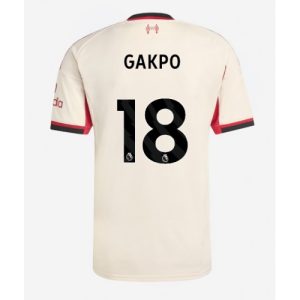 Futbalový dres Liverpool Cody Gakpo #18 2025-26 Preč