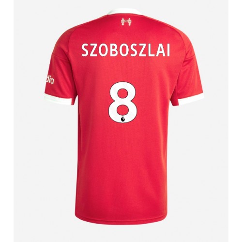 Voetbalshirt Liverpool Dominik Szoboszlai #8 2025-26 Thuis 1 Voetbalshirt Liverpool Dominik Szoboszlai #8 2025-26 Thuis