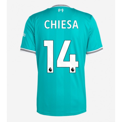 Voetbalshirt Liverpool Federico Chiesa #14 2025-26 Derde Deel 1 Voetbalshirt Liverpool Federico Chiesa #14 2025-26 Reserve