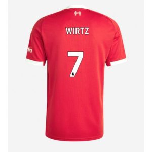 Futbalový dres Liverpool Florian Wirtz #7 2025-26 Domáci