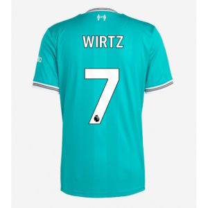 Futbalový dres Liverpool Florian Wirtz #7 2025-26 Tretina