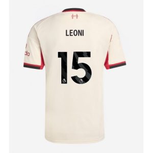 Futbalový dres Liverpool Giovanni Leoni #15 2025-26 Preč