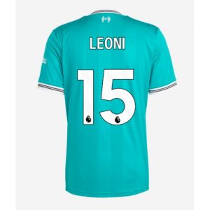 Futbalový dres Liverpool Giovanni Leoni #15 2025-26 Tretina
