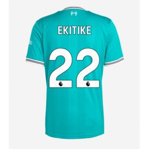 Futbalový dres Liverpool Hugo Ekitike #22 2025-26 Tretina