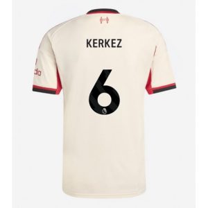Futbalový dres Liverpool Milos Kerkez #6 2025-26 Preč