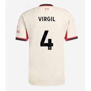 Futbalový dres Liverpool Virgil van Dijk #4 2025-26 Preč