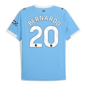 Pánsky Futbalový dres Manchester City Bernardo Silva #20 2025-26 Domáci