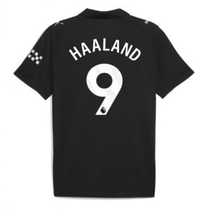 Pánsky Futbalový dres Manchester City Erling Haaland #9 2025-26 Preč