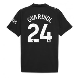 Pánsky Futbalový dres Manchester City Josko Gvardiol #24 2025-26 Preč