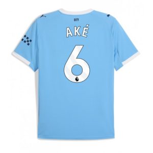 Pánsky Futbalový dres Manchester City Nathan Ake #6 2025-26 Domáci