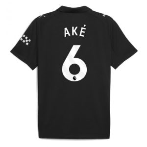 Pánsky Futbalový dres Manchester City Nathan Ake #6 2025-26 Preč