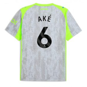 Pánsky Futbalový dres Manchester City Nathan Ake #6 2025-26 Tretina