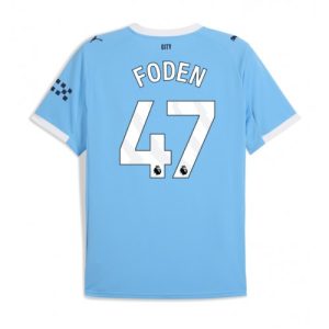 Heren voetbalshirt Manchester City Phil Foden #47 2025-26 Thuis