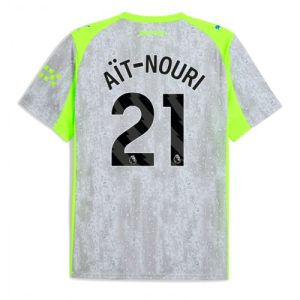 Heren voetbalshirt Manchester City Rayan Ait-Nouri #21 2025-26 Tretina