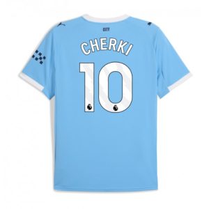 Heren voetbalshirt Manchester City Rayan Cherki #10 2025-26 Thuis
