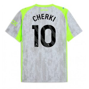 Heren voetbalshirt Manchester City Rayan Cherki #10 2025-26 Tretina