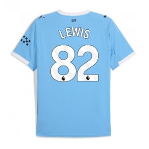 Heren voetbalshirt Manchester City Rico Lewis #82 2025-26 Thuis