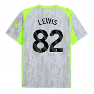 Heren voetbalshirt Manchester City Rico Lewis #82 2025-26 Tretina