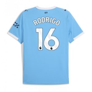Heren voetbalshirt Manchester City Rodri Hernandez #16 2025-26 Thuis