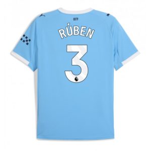 Heren voetbalshirt Manchester City Ruben Dias #3 2025-26 Thuis
