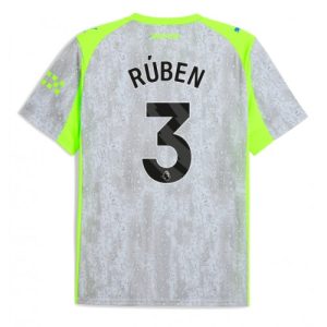 Heren voetbalshirt Manchester City Ruben Dias #3 2025-26 Tretina