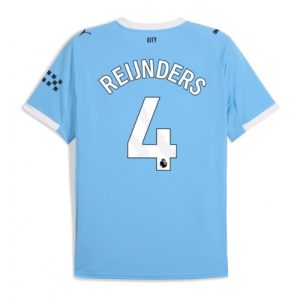 Heren Futbalshirt Manchester City Tijjani Reijnders #4 2025-26 Thuis