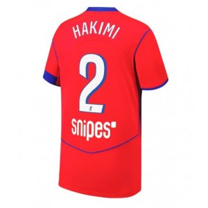 Pánske Futbalové dres Paris Saint-Germain Achraf Hakimi #2 2025-26 Tretina