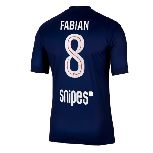 Herren Fußballtrikot Paris Saint-Germain Fabian Ruiz #8 2025-26 Heim 1 Herren-Fußballtrikot Paris Saint-Germain Fabian Ruiz #8 2025-26 Heim