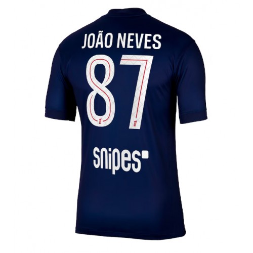Pánske Futbalové dres Paris Saint-Germain Joao Neves #87 2025-26 Domáci 1 Pánske Futbalové dres Paris Saint-Germain Joao Neves #87 2025-26 Domáci