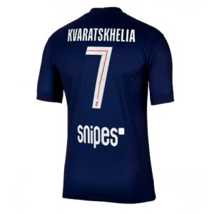 Pánske Futbalové dres Paris Saint-Germain Khvicha Kvaratskhelia #7 2025-26 Domáci
