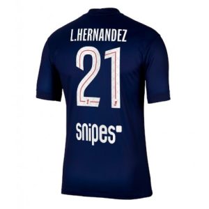 Pánske Futbalové dres Paris Saint-Germain Lucas Hernandez #21 2025-26 Domáci