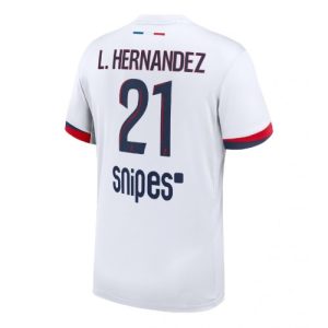 Pánske Futbalové dres Paris Saint-Germain Lucas Hernandez #21 2025-26 Preč