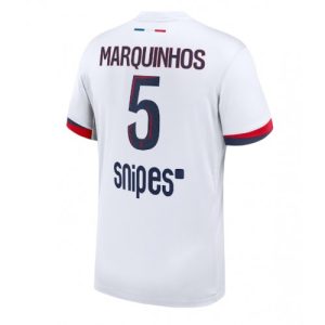 Heren Voetbalshirt Paris Saint-Germain Marquinhos #5 2025-26 Uit