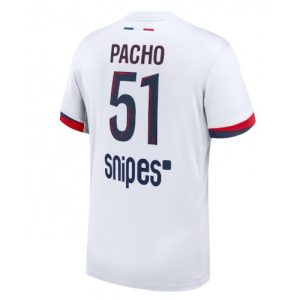 Pánske Futbalové dres Paris Saint-Germain Willian Pacho #51 2025-26 Preč