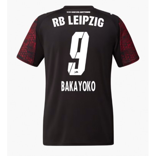 Futbalové dresy RB Leipzig Johan Bakayoko #9 2025-26 Tretina 1 Futbalové dresy RB Leipzig Johan Bakayoko #9 2025-26 Tretina
