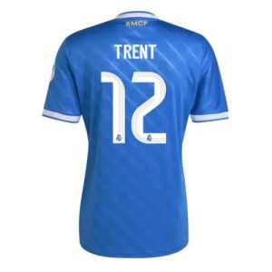 Fußballtrikot Real Madrid Alexander-Arnold #12 2025-26 Drittel