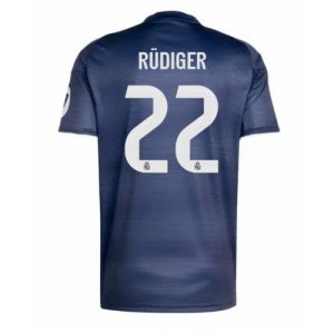 Fußballtrikot Real Madrid Antonio Rudiger #22 2025-26 Vorbei