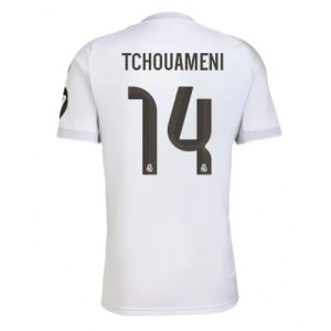 Fußballtrikot Real Madrid Aurelien Tchouameni #14 2025-26 Heim