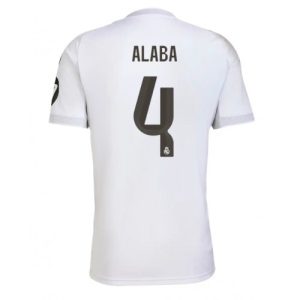 Futbalový dres Real Madrid David Alaba #4 2025-26 Domáci