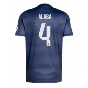 Futbalový dres Real Madrid David Alaba #4 2025-26 Preč