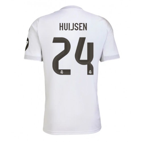 Futballtrikot Real Madrid Dean Huijsen #24 2025-26 Heim 1 Fußballtrikot Real Madrid Dean Huijsen #24 2025-26 Heim
