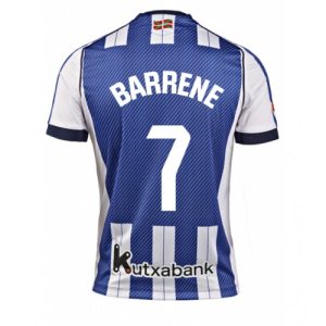 Futbalové dresy Real Sociedad Ander Barrenetxea #7 2025-26 Domáci