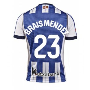 Futbalové dresy Real Sociedad Brais Mendez #23 2025-26 Domáci