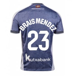 Futbalový Dres Real Sociedad Brais Mendez #23 2025-26 Preč