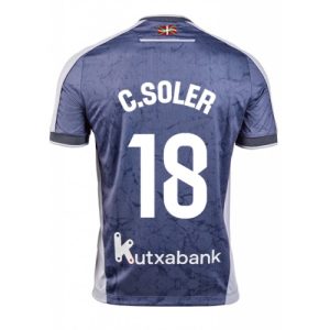 Futbalový Dres Real Sociedad Carlos Soler #18 2025-26 Preč
