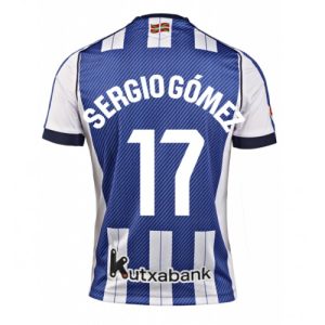 Futbalové dresy Real Sociedad Sergio Gomez #17 2025-26 Domáci