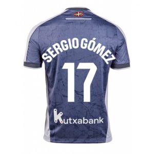 Futbalový Dres Real Sociedad Sergio Gomez #17 2025-26 Preč