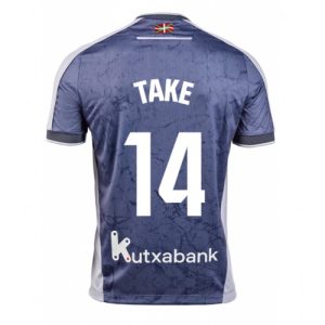 Futbalový Dres Real Sociedad Takefusa Kubo #14 2025-26 Preč