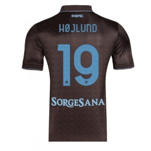 Futbalový dres SSC Napoli Rasmus Hojlund #19 2025-26 Tretina